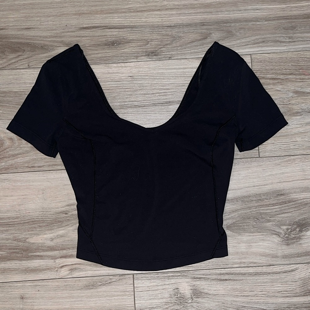 Lululemon align t shirt black perfect condition